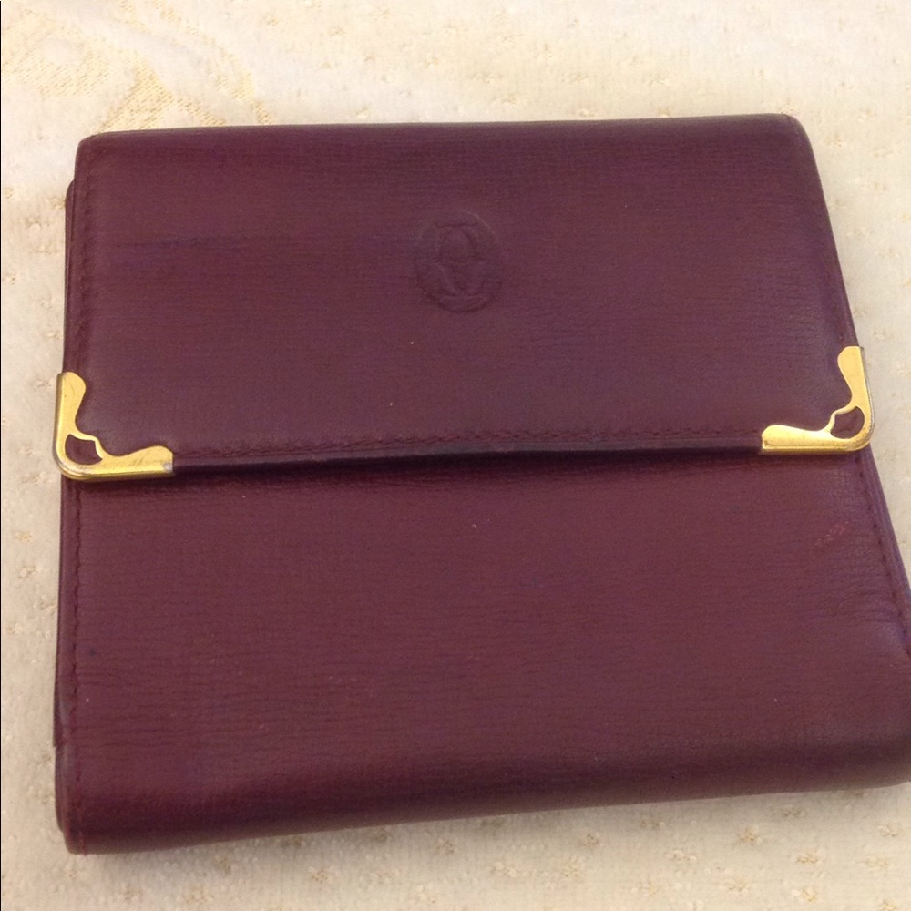Cartier Bordeaux Wallet